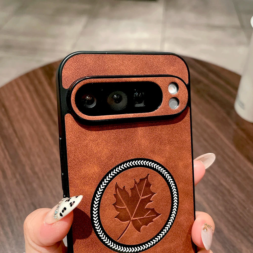 Faux Leather Case for Google Pixel — MagSafe Compatible