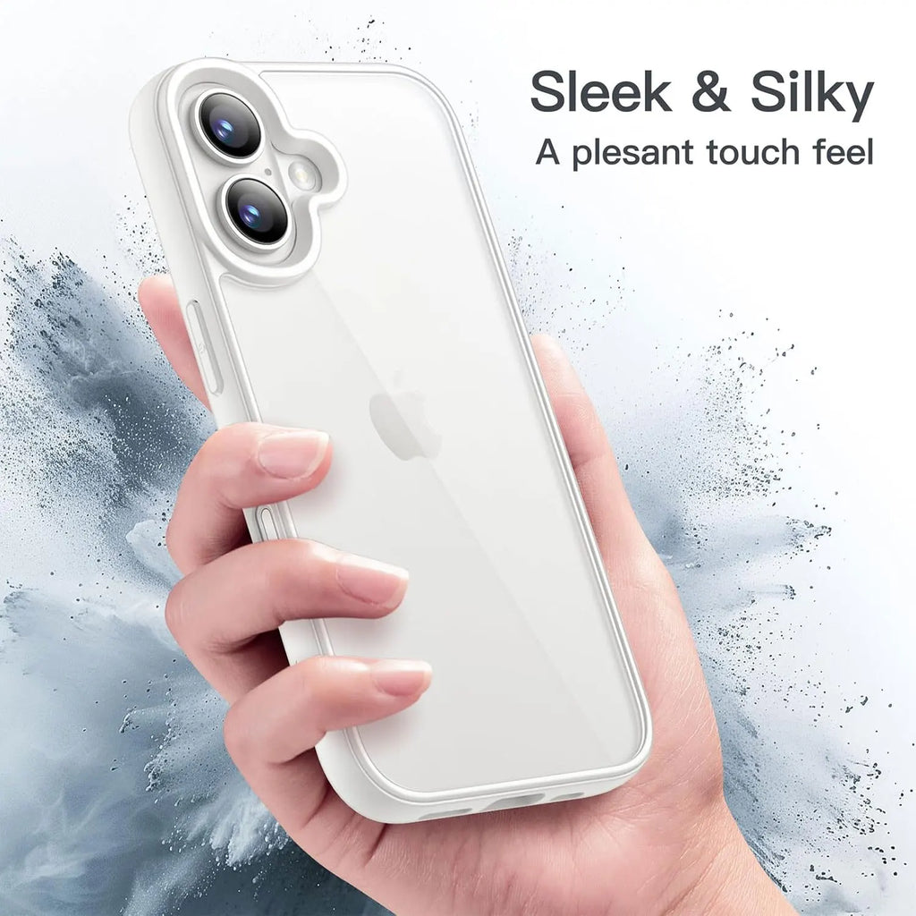 Colour Silicone iPhone Case – Transparent Shockproof Bumper Cover