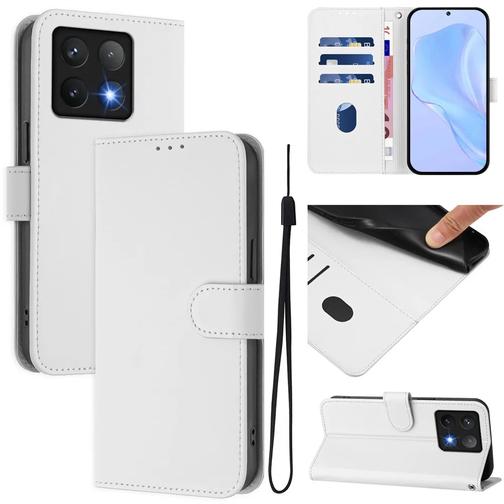 Magnetic Flip Leather Wallet Case – Google Pixel 6 / 7 / 8 / 9 / 10 Series