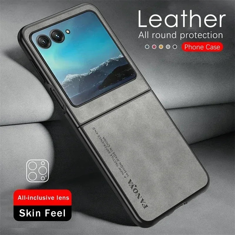 Leather Case for Motorola Razr