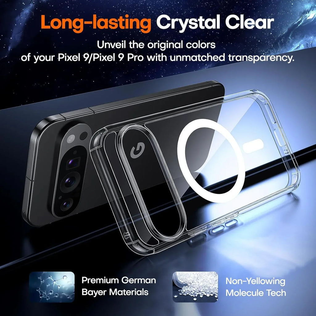 Clear MagSafe Magnetic Case for Google Pixel