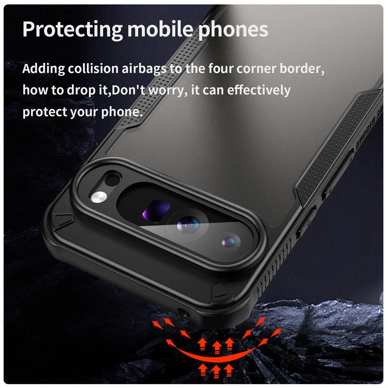 Gradient Hard Case for Google Pixel — Slim Shockproof Protective Cover