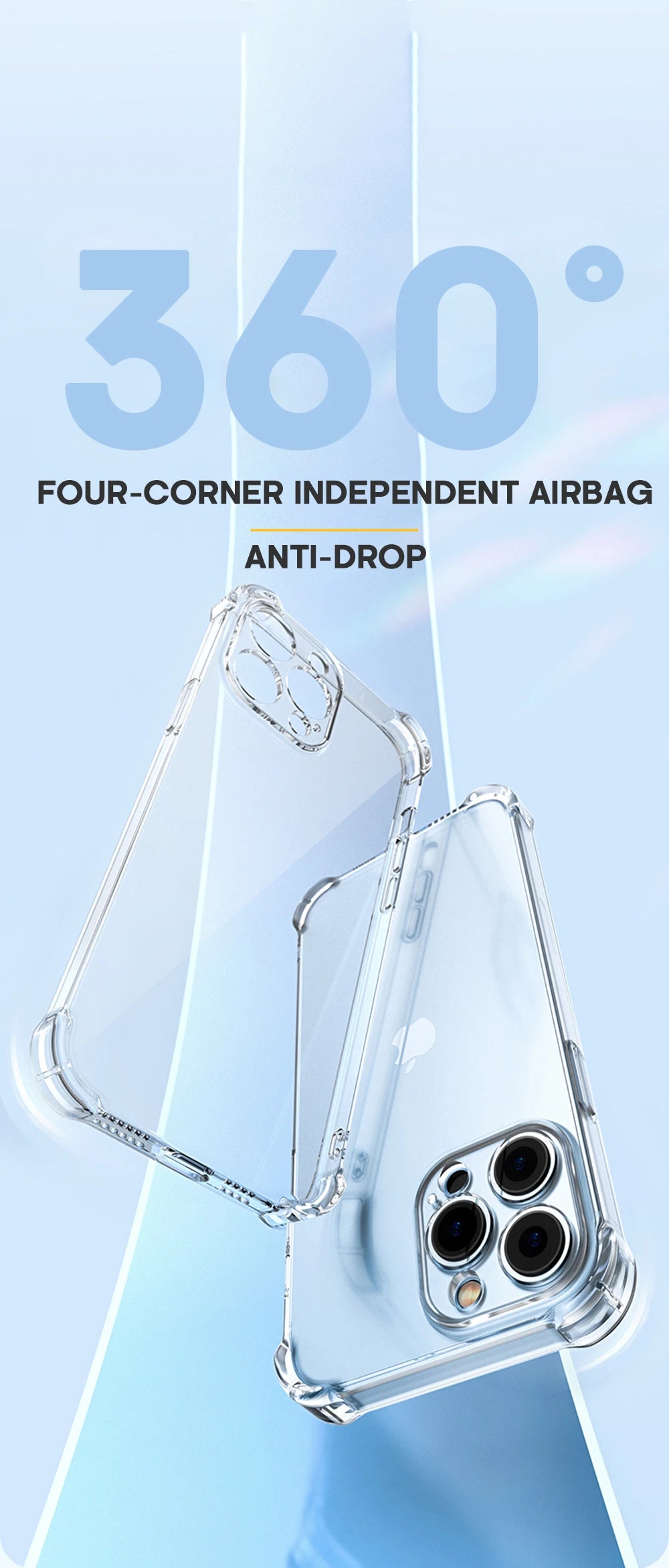 iPhone Clear Airbag Case