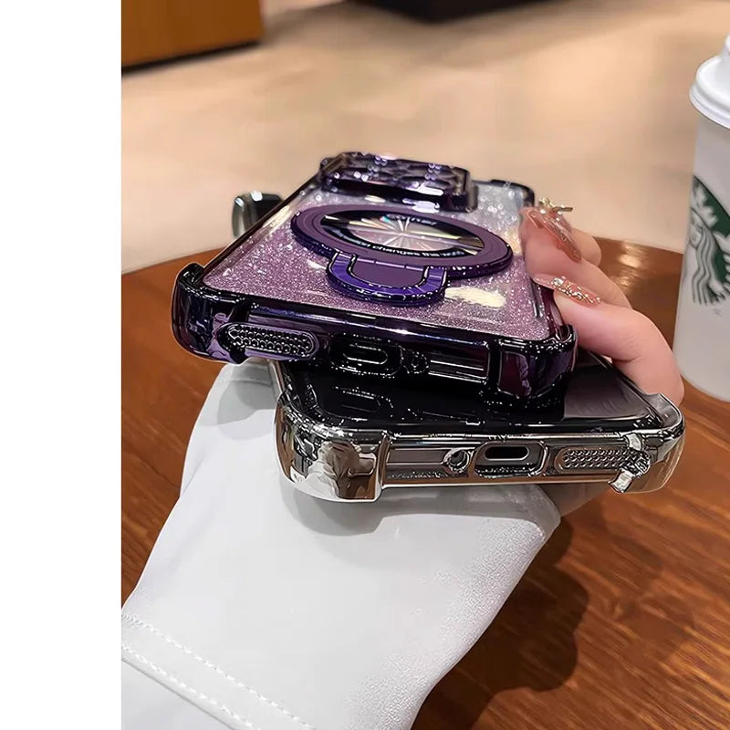 Motorola Magnetic Glitter Phone Case