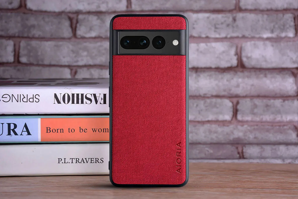 Luxury Textile Leather Case for Google Pixel