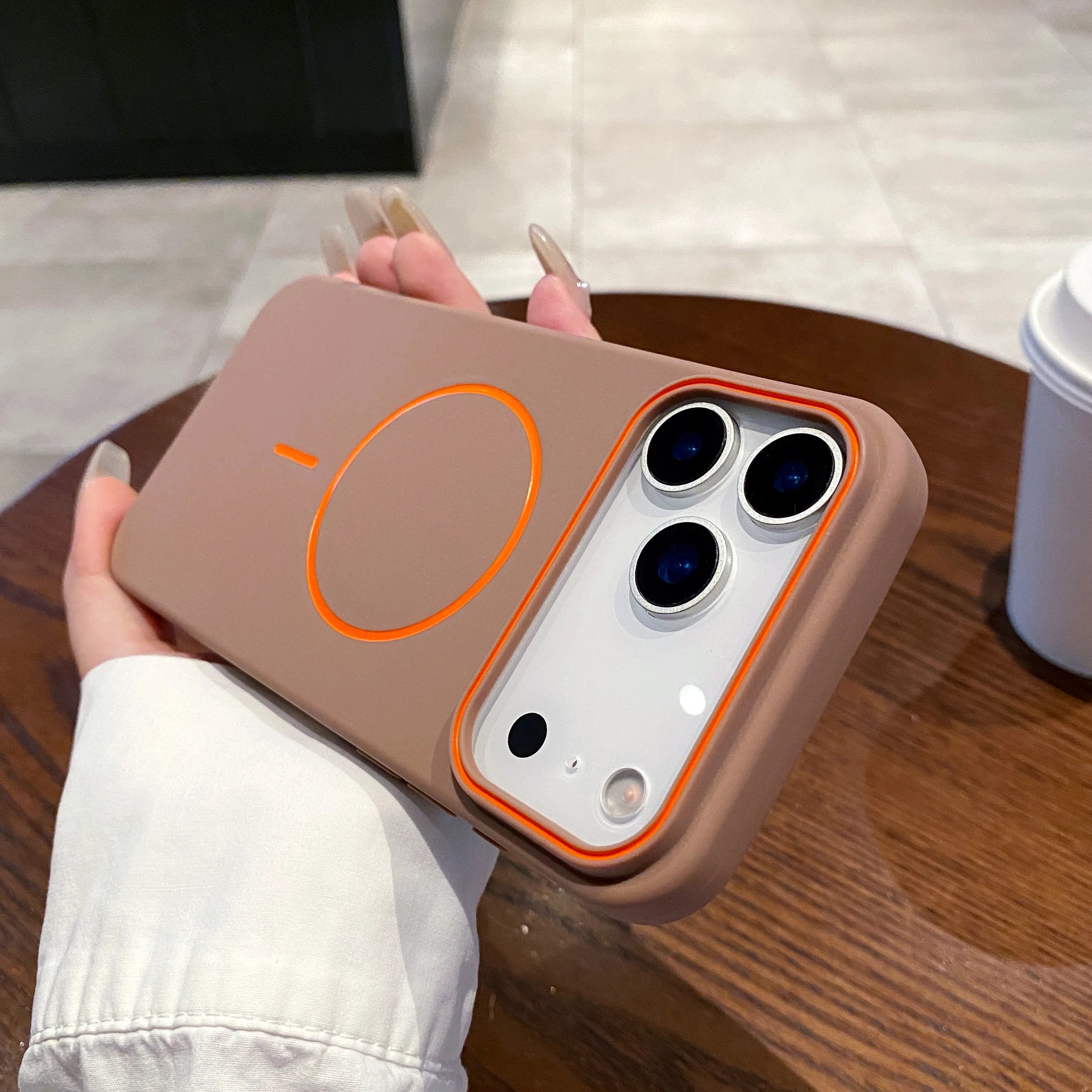 iPhone Magnetic Matte Case
