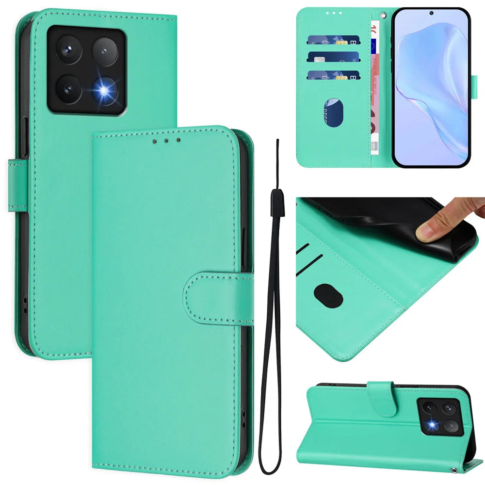 Magnetic Flip Leather Wallet Case – Google Pixel 6 / 7 / 8 / 9 / 10 Series