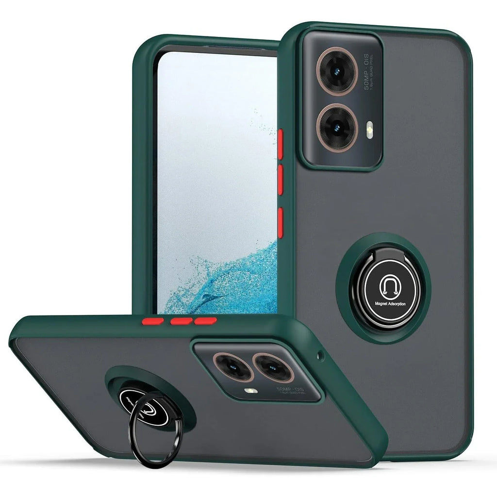 Motorola Moto Armor Matte Ring Case