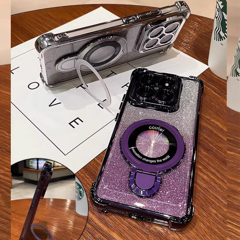 Motorola Magnetic Glitter Phone Case