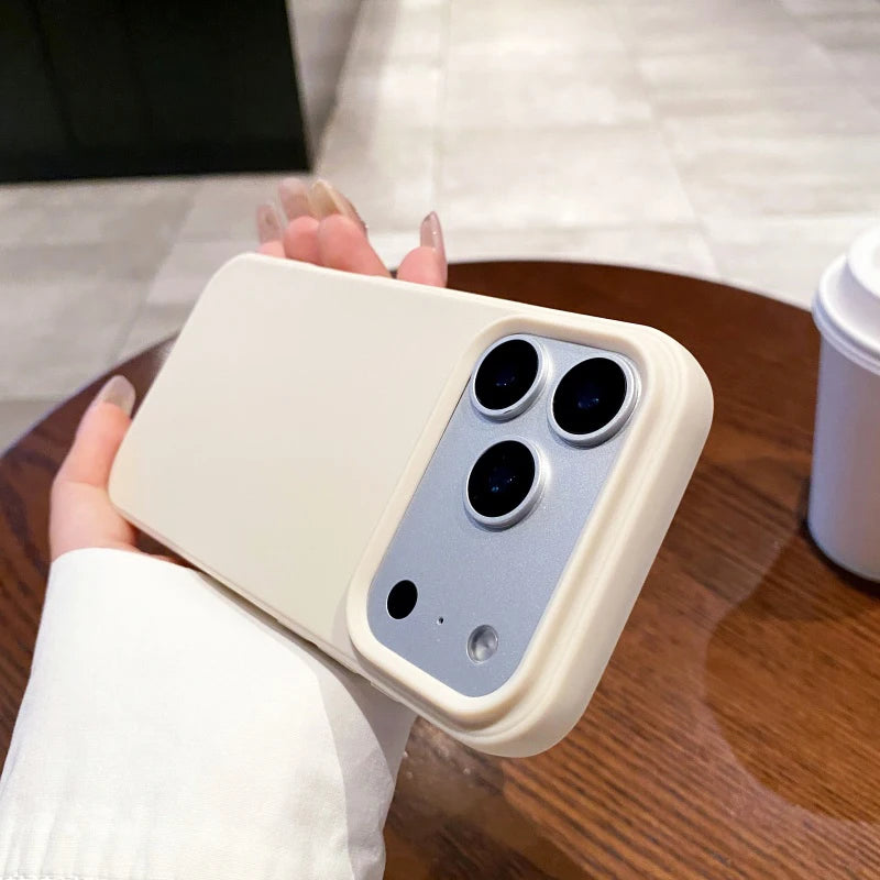 Matte Silicone Case for iPhone — Soft TPU Candy Color Cover
