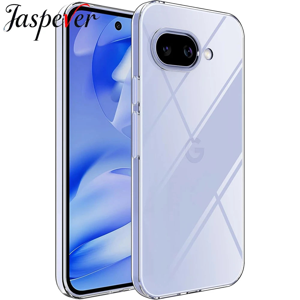 Clear Silicone Case for Google Pixel — Ultra-Thin Transparent Soft Cover