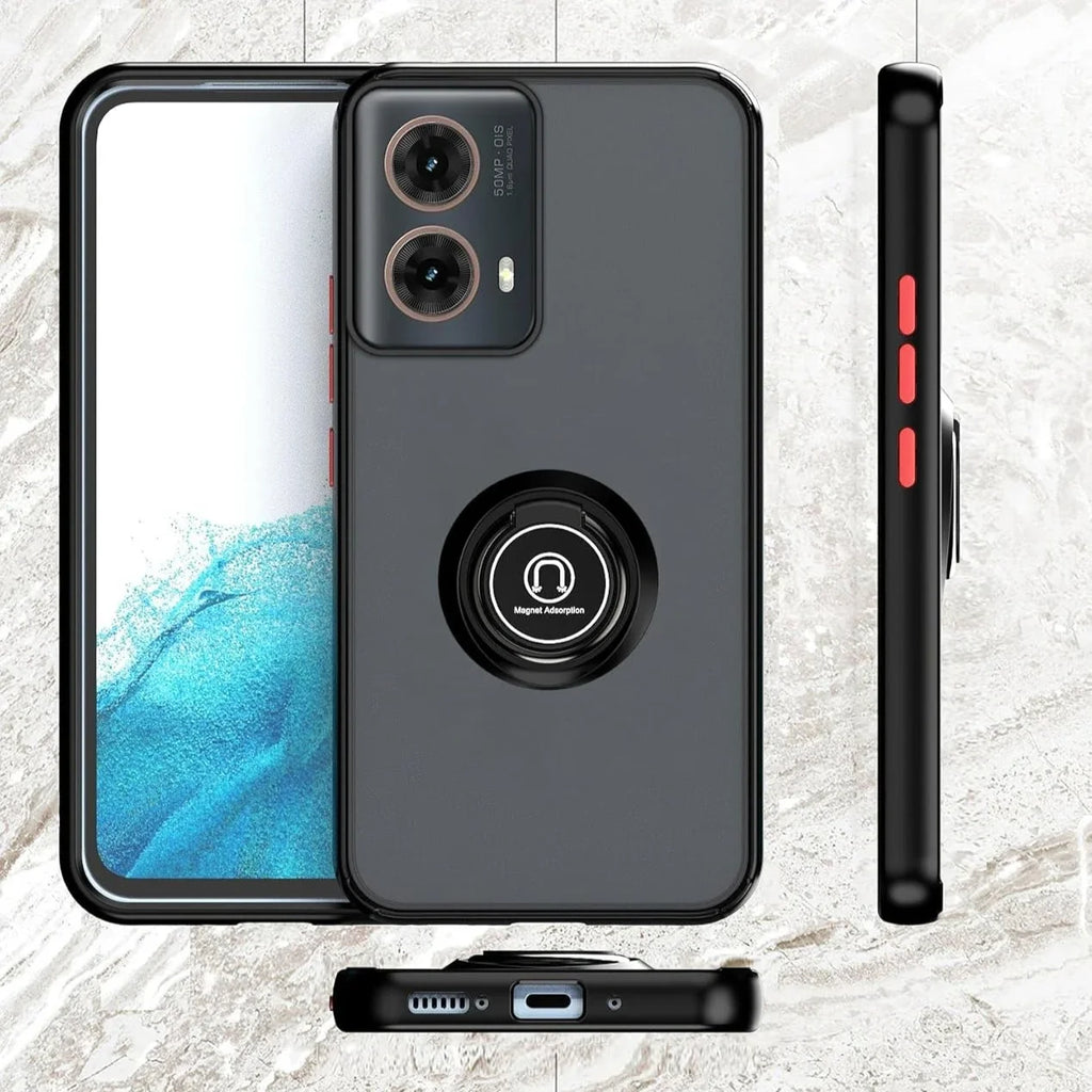 Motorola Moto Armor Matte Ring Case