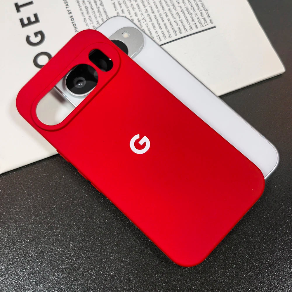 Silky Silicone Soft-Touch Case for Google Pixel 6–10 Series