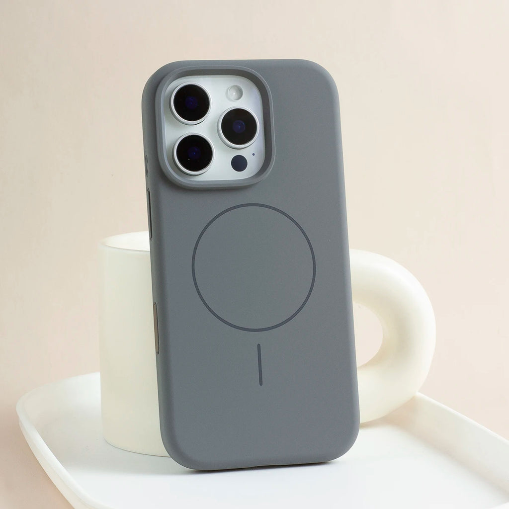 MagSafe Silicone iPhone Case with Lanyard | iPhone 11–16 Pro Max