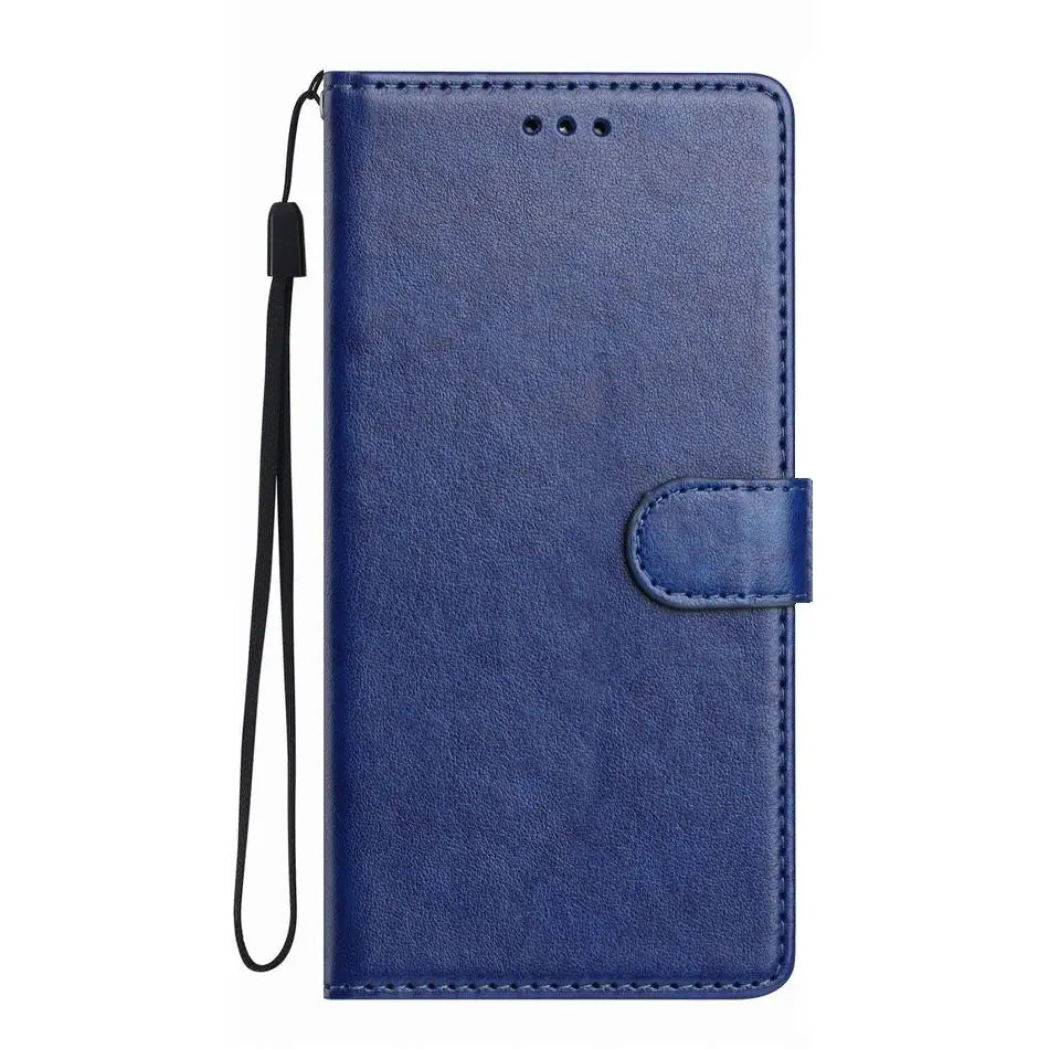 PU Leather Wallet Flip Case — Motorola Moto G Series