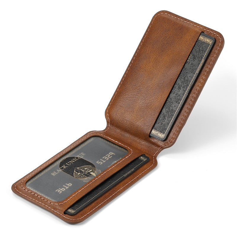 Leather Wallet Case for Google Pixel — MagSafe Compatible Card Holder Cover