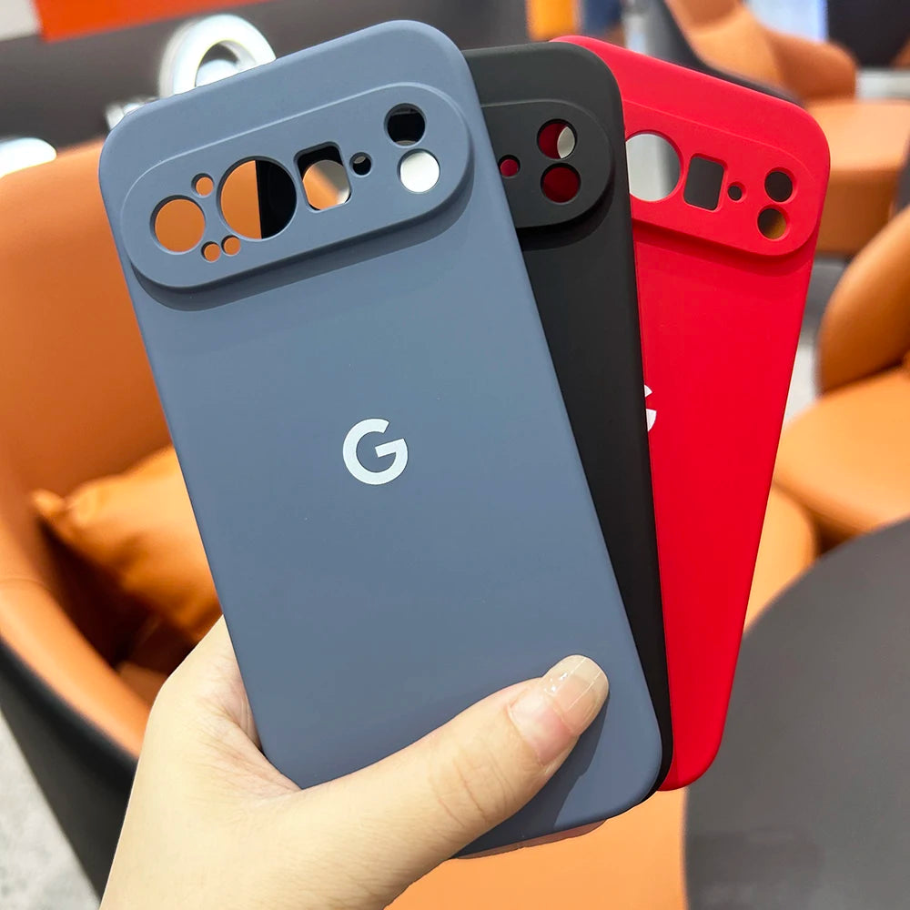 Liquid Silicone Case for Google Pixel 5–10 Series