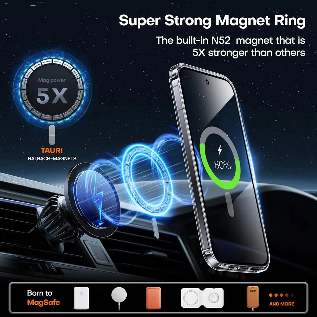 Clear MagSafe Magnetic Case for Google Pixel