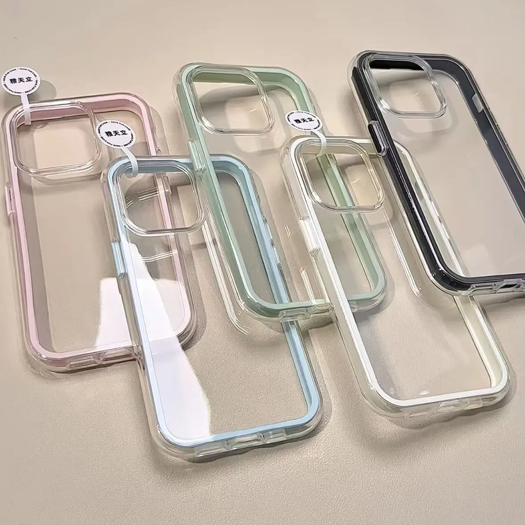 Clear Bumper Case for iPhone