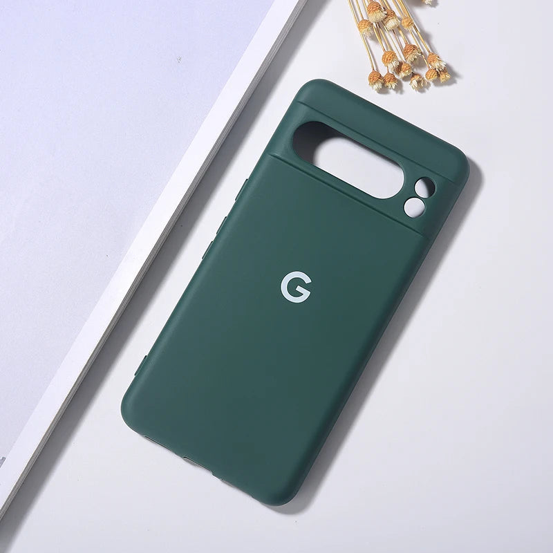 Slim Liquid Silicone Shockproof Case for Google Pixel