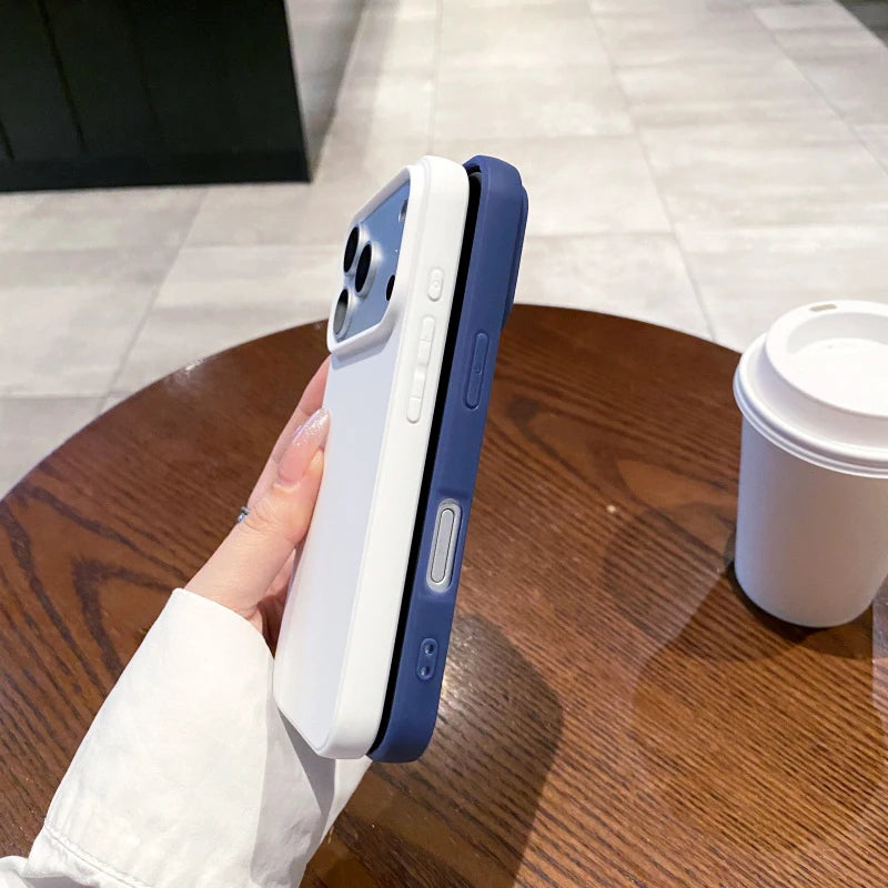 Matte Silicone Case for iPhone — Soft TPU Candy Color Cover
