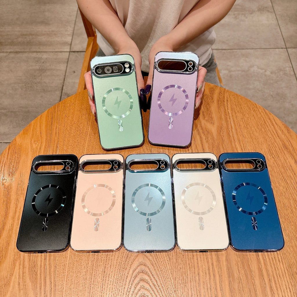 Matte Magnetic MagSafe Case for Google Pixel 6 / 6A / 6 Pro / 7 / 7A / 7 Pro / 8 / 8A / 8 Pro / 9 / 9A / 9 Pro / 9 Pro XL / 10 / 10 Pro / 10 Pro XL
