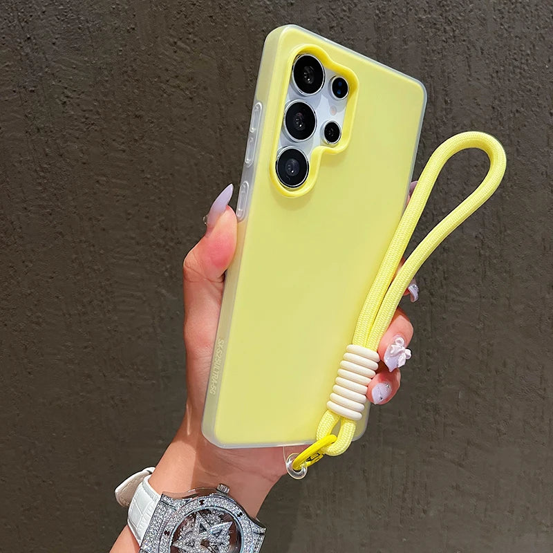 Samsung Galaxy Silicone Case with Lanyard