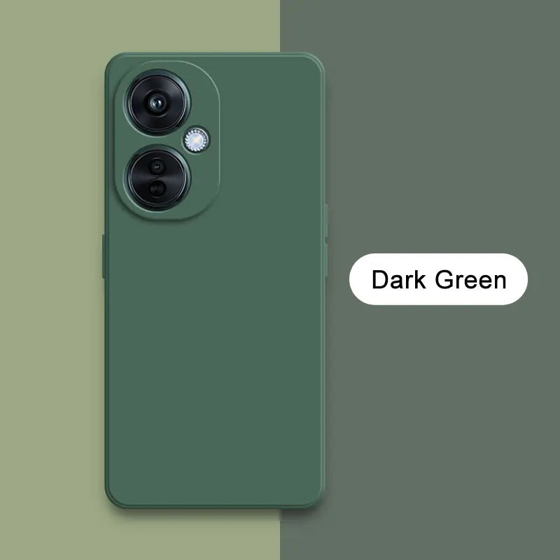 Square-Edge Liquid Silicone Case for OnePlus Nord CE 3 / CE 3 Lite / N30 & OPPO K11x – Full Coverage Shockproof Cover