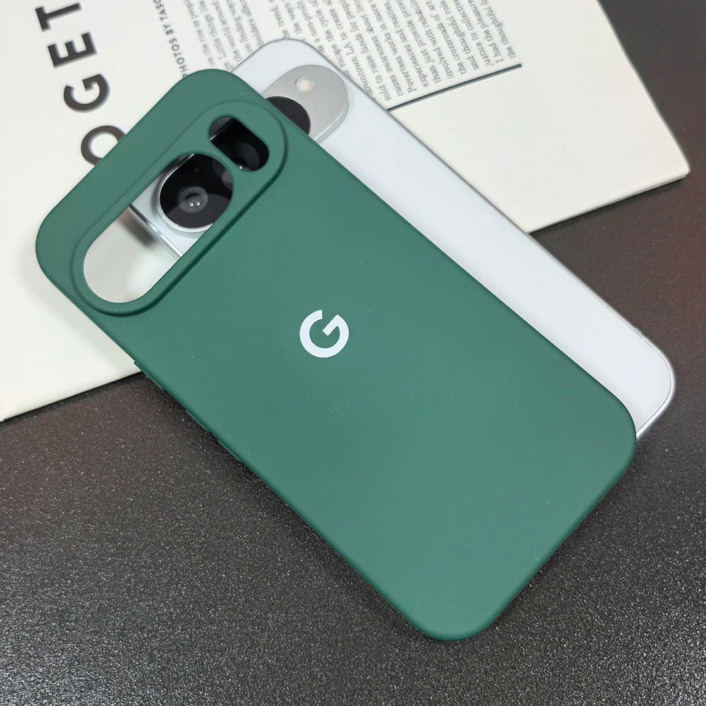 Silky Silicone Soft-Touch Case for Google Pixel 6–10 Series