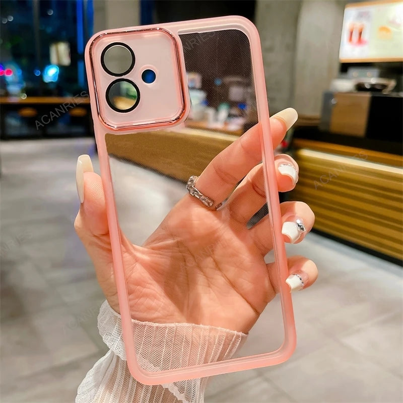 Clear Silicone Case for Motorola Moto