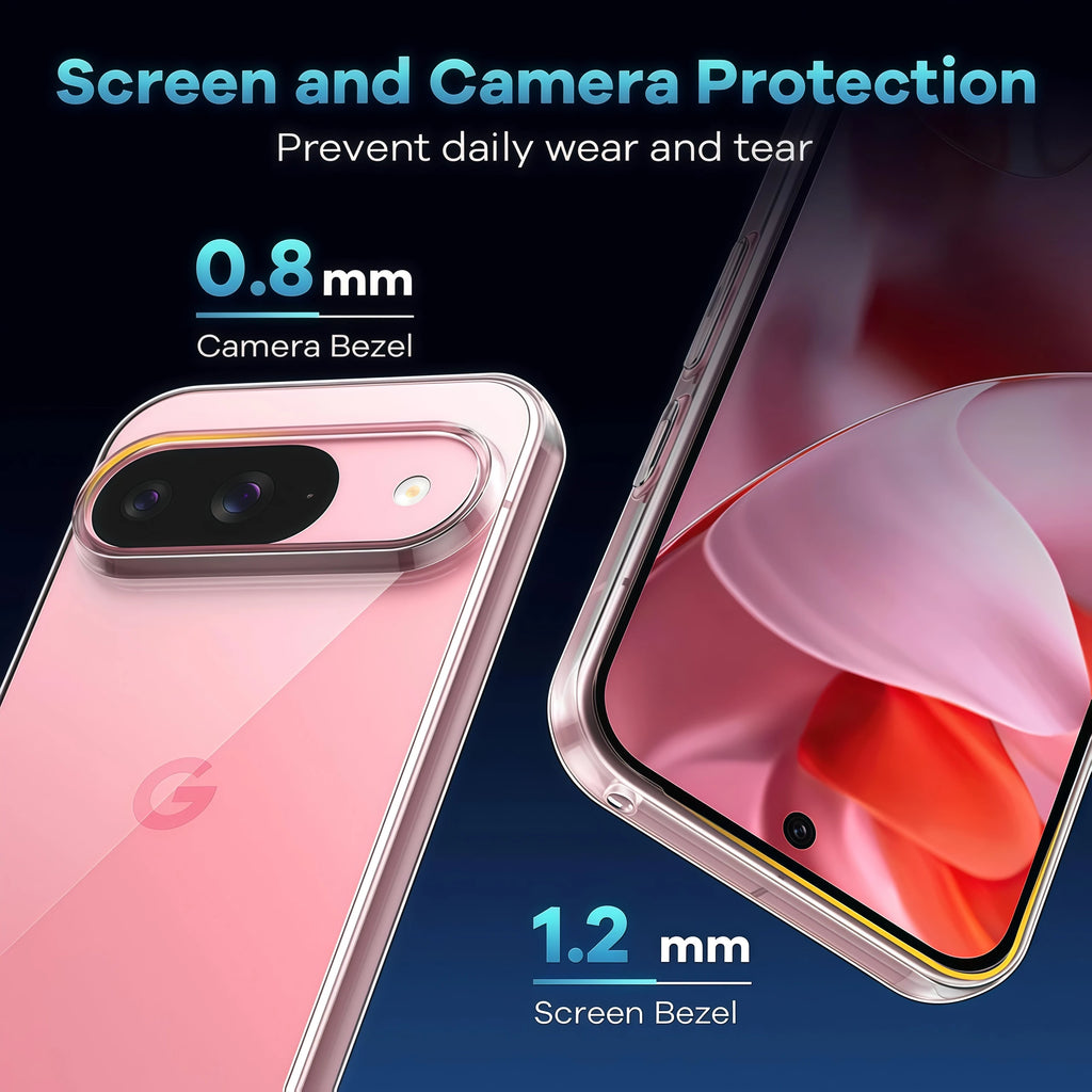 Clear Silicone Case for Google Pixel — Ultra Thin Soft Back Cover