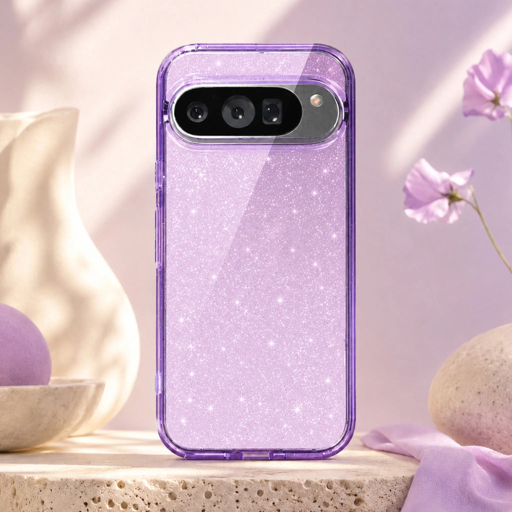 Glitter Jelly Transparent Case for Google Pixel 10A