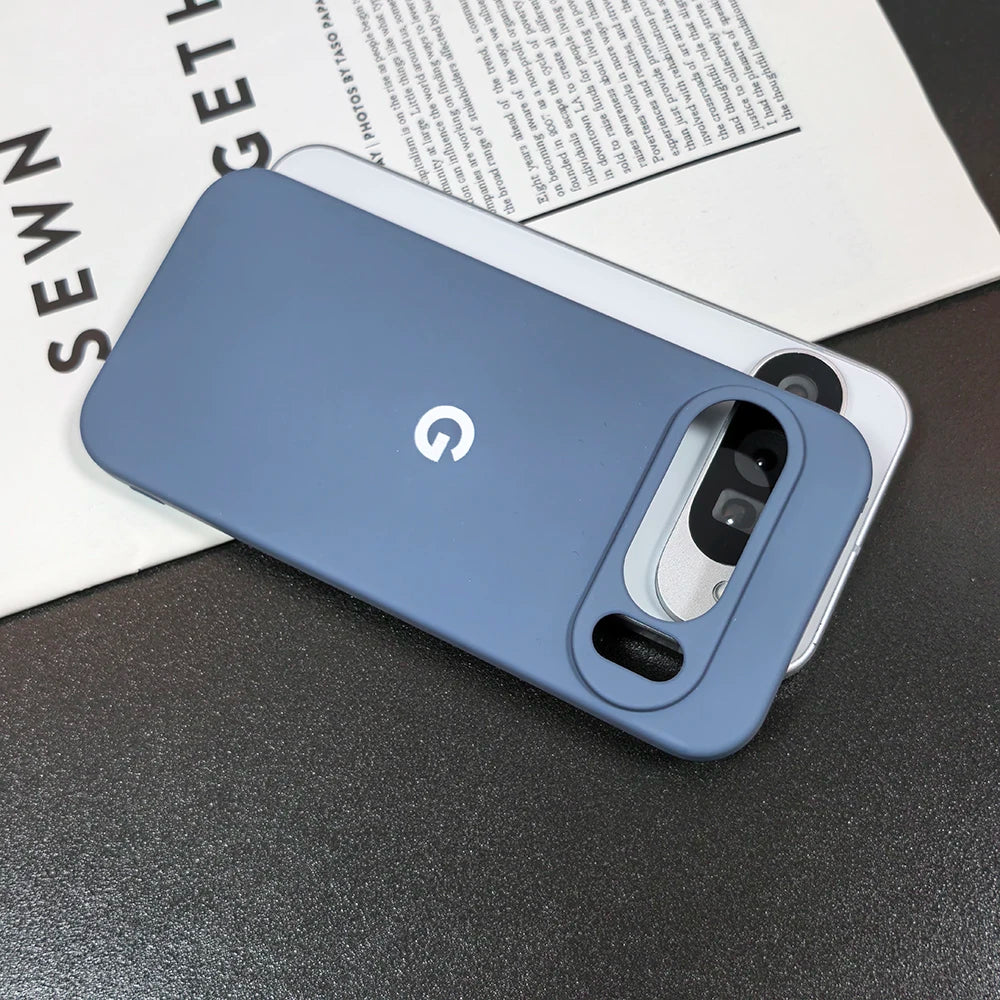 Silky Silicone Soft-Touch Case for Google Pixel 6–10 Series