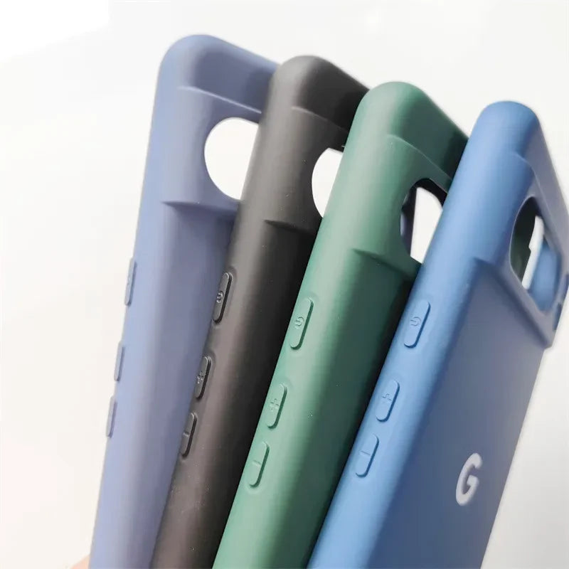 Slim Liquid Silicone Shockproof Case for Google Pixel