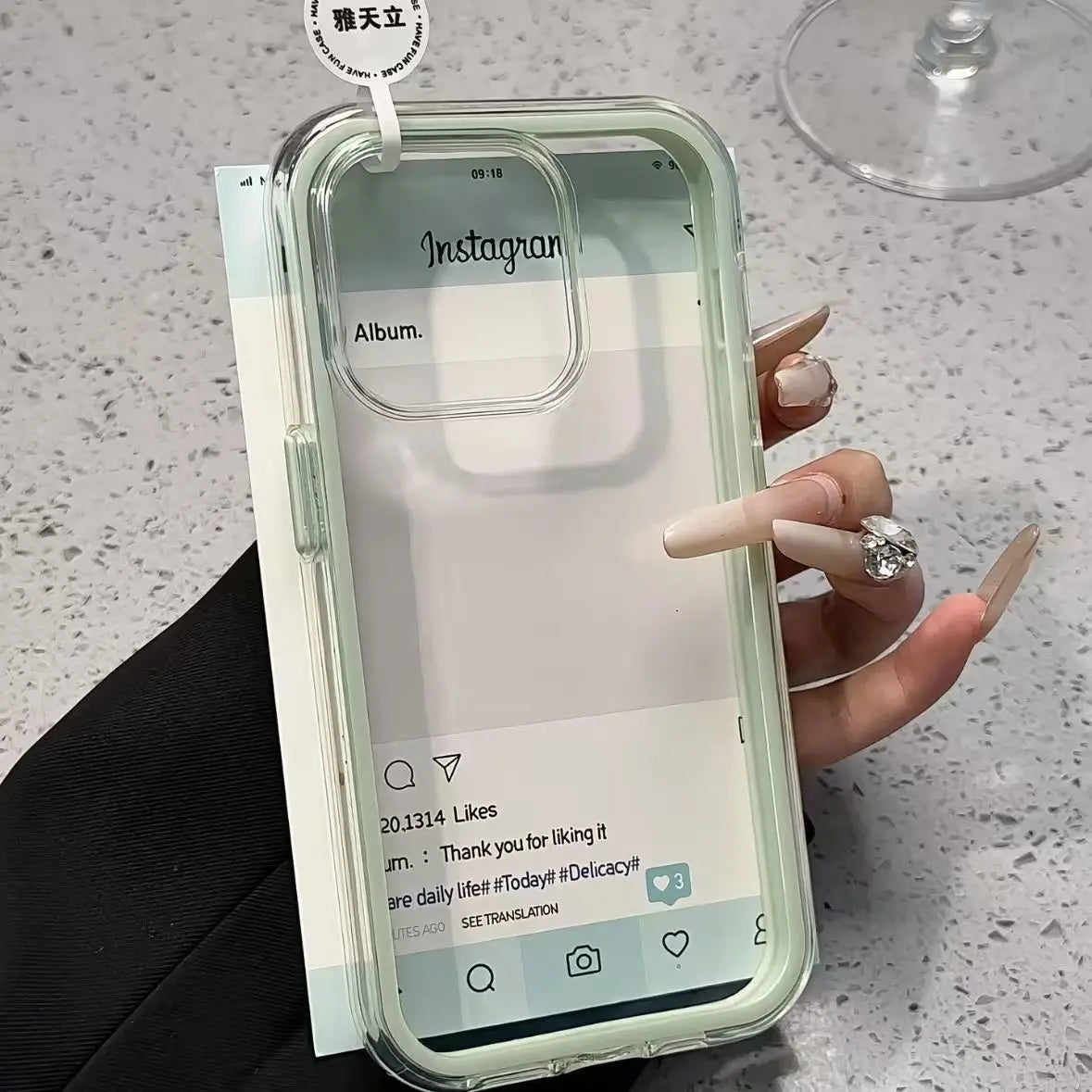 Clear Bumper Case for iPhone