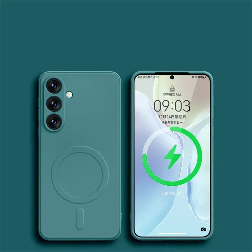 Samsung Galaxy Silicone Magnetic Case