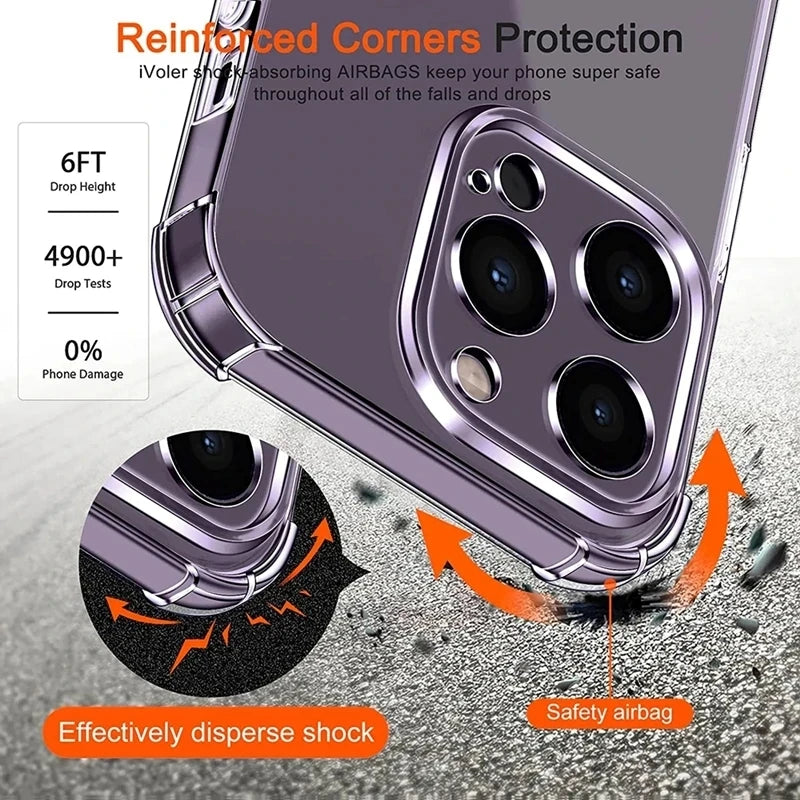 iPhone Clear Airbag Case