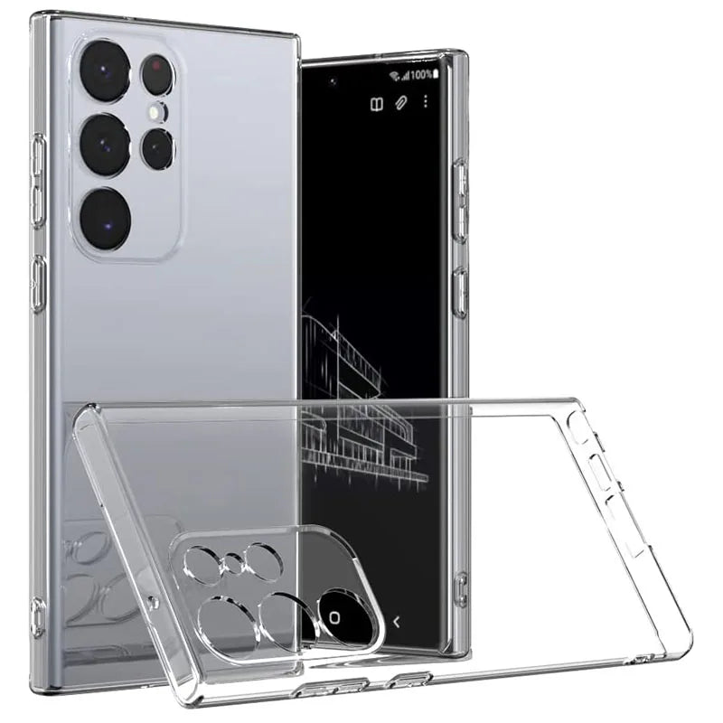 Clear Silicone Case — Samsung Galaxy Series
