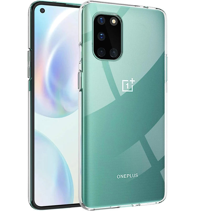 Ultra Thin Clear Silicone Case for OnePlus 11 / 10 Pro / 10T / 9 / 9 Pro / 9R / 9RT / 8 / 8 Pro / 8T / 7 Series