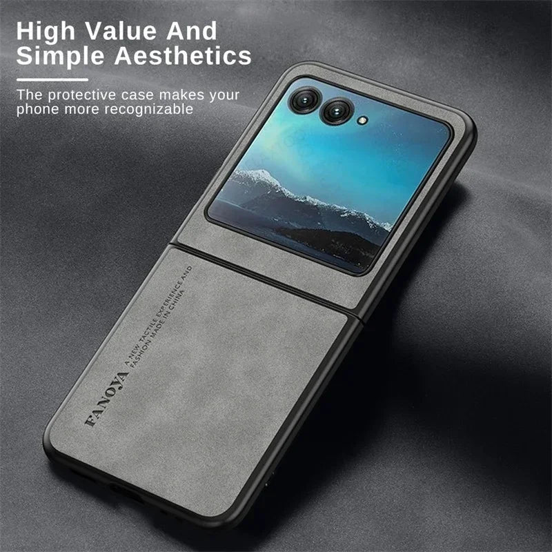 Leather Case for Motorola Razr
