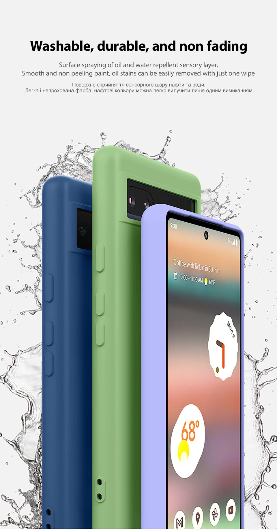 Luxury Liquid Silicone Case for Google Pixel 6–9 Pro XL