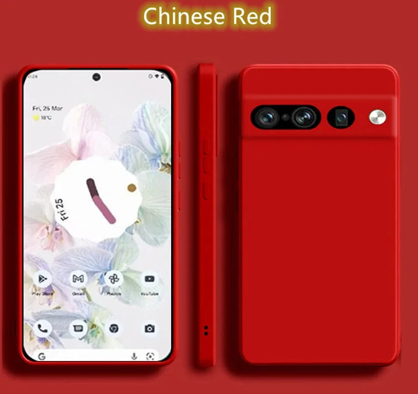 Liquid Silicone Soft Case for Google Pixel