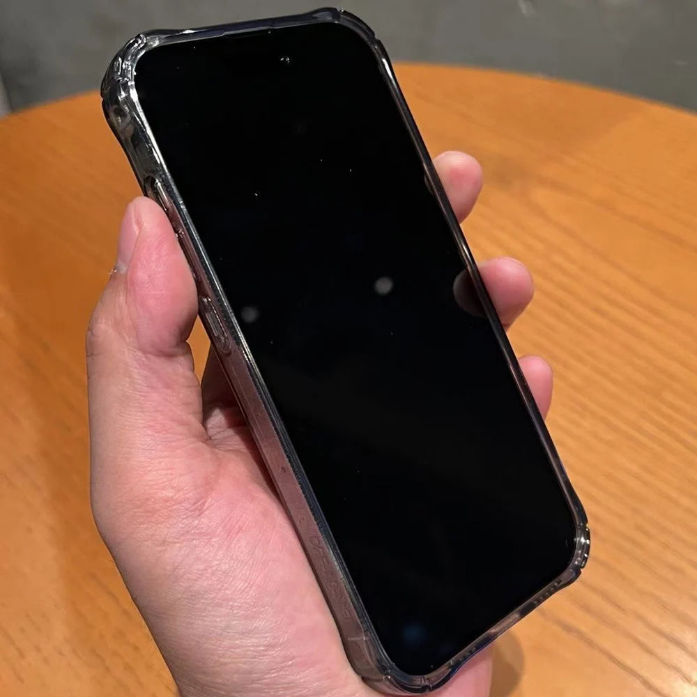 Clear Card Holder Case — iPhone 11–17 Series