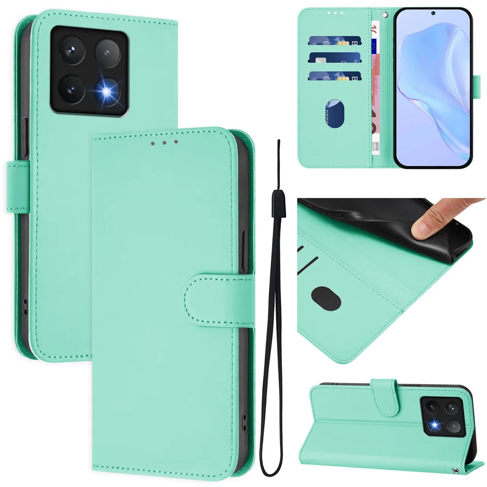 Magnetic Flip Leather Wallet Case – Google Pixel 6 / 7 / 8 / 9 / 10 Series