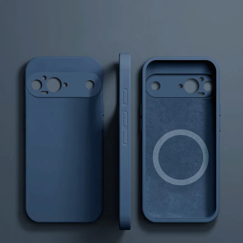 Luxury Liquid Silicone MagSafe Case for Google Pixel