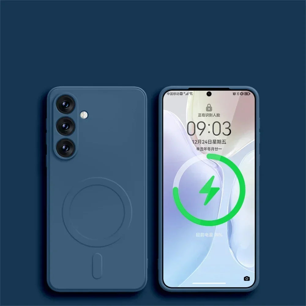 Samsung Galaxy Silicone Magnetic Case