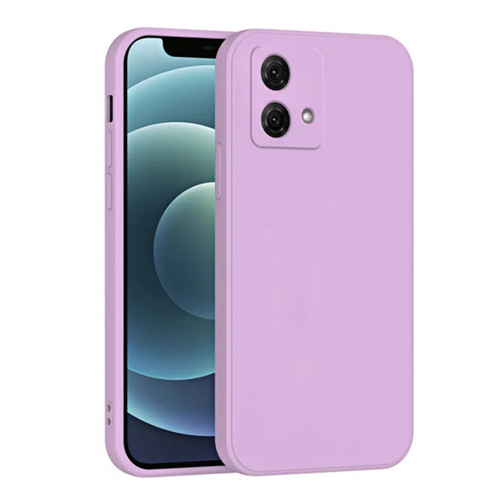 Skin-Feel Liquid Silicone Case for Motorola Moto G32 / G34 / G35 / G54 / G84 5G & Edge 30 / 40 / 50 NEO / Pro / Fusion