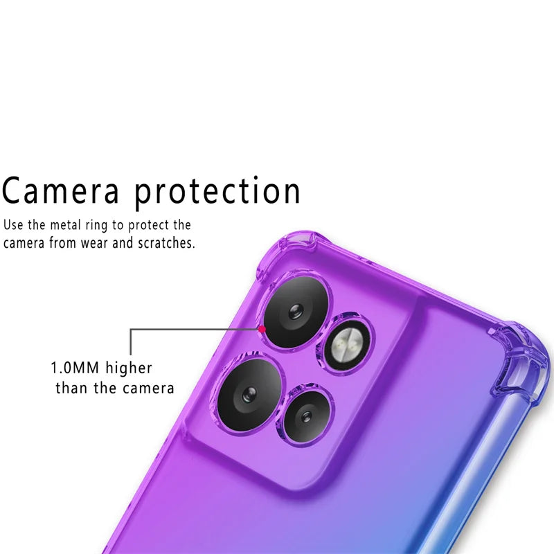 Motorola Edge Case – Gradient TPU Silicone Cover