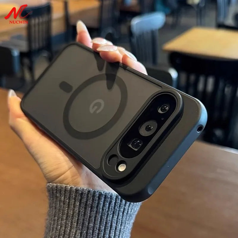 Slim Matte Magnetic Phone Case for Google Pixel