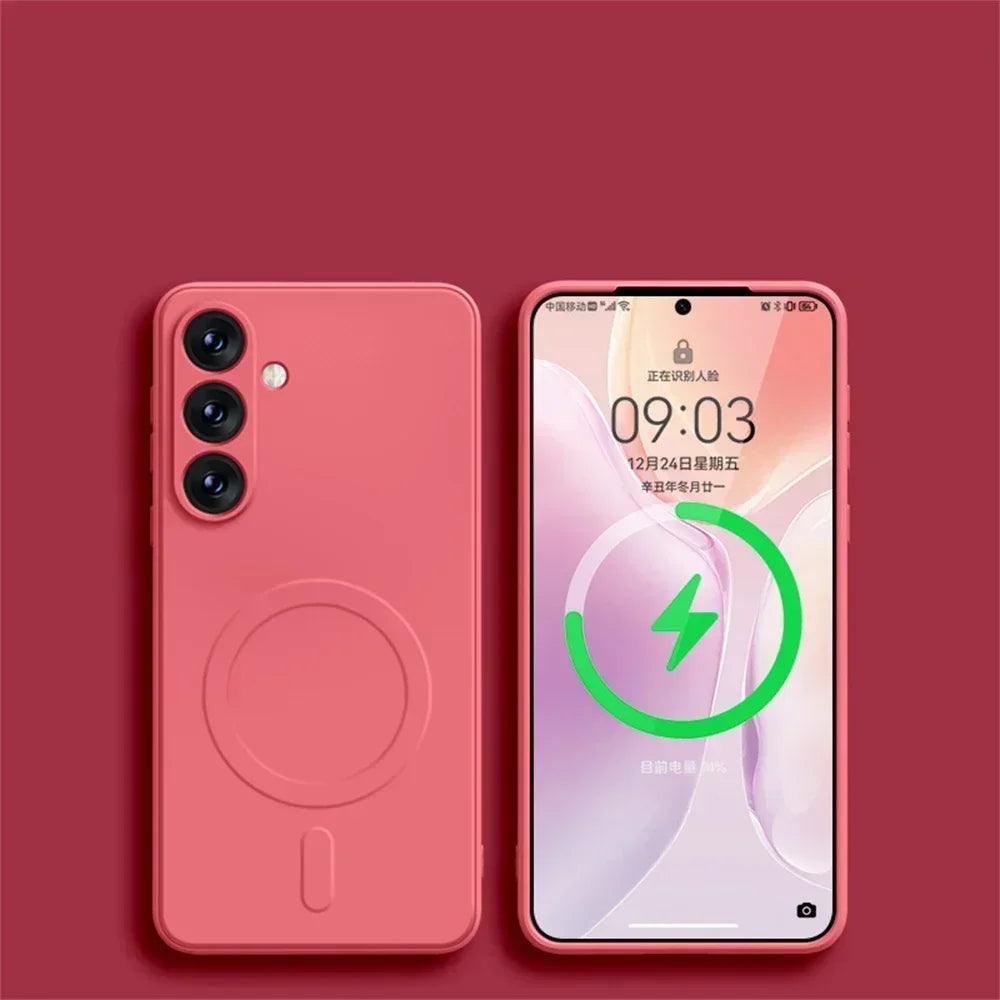 Samsung Galaxy Silicone Magnetic Case